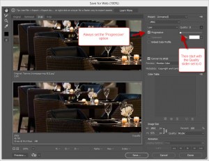 Photoshop Save-for-web
